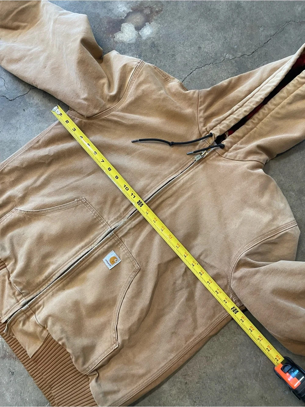 Carhartt Flannel Lined Hooded Active Jacket